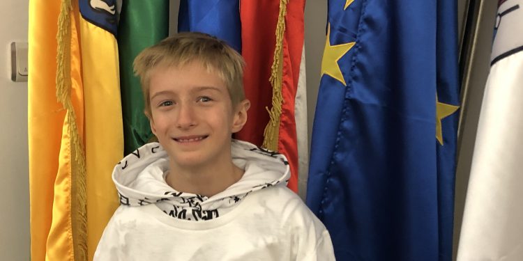 Luka Šimunović novi je bjelovarski dječji gradonačelnik