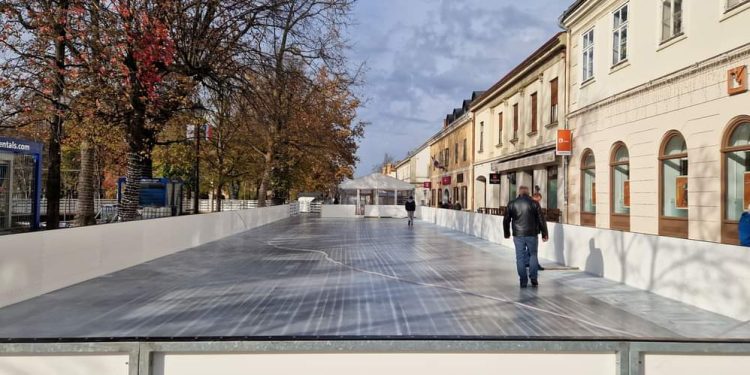 Sutra se otvara klizalište u Bjelovaru