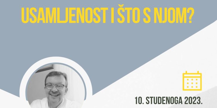 Tribina o usamljenosti u Narodnoj knjižnici Petra Preradovića