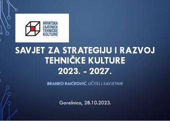 Branko Raičković u novoosnovanom Savjetu Hrvatske zajednice tehničke kulture