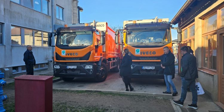 Stigli kamioni za prikupljanje biootpada