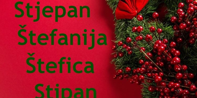 Štefanje je blagdan odlaska u posjete