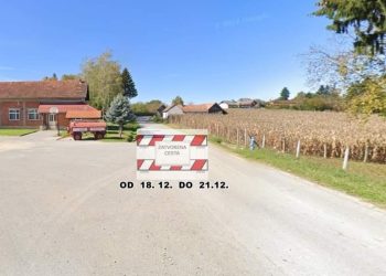 Radovi na  cesti Križic- Gornja Šušnjara