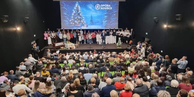 Božićni koncert u Rovišću