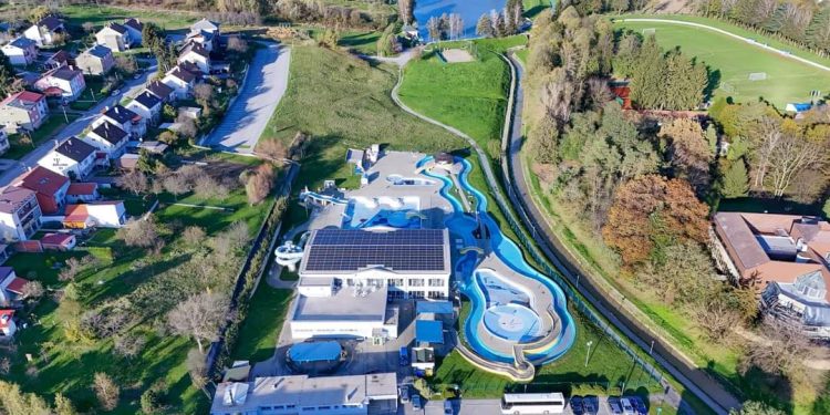 U rad puštena fotonaponska elektrana Termalnog vodenog parka