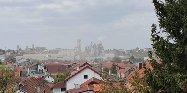 U županijskom središtu zrak čist?