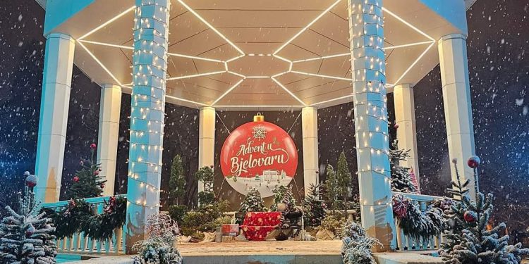 Izbor najljepšeg adventa na polovini utrke, Bjelovar na drugom mjestu, Daruvar iznenadio