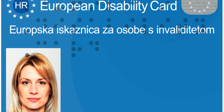 Pripreme za izdavanje Europske i Nacionalne iskaznice za osobe s invaliditetom