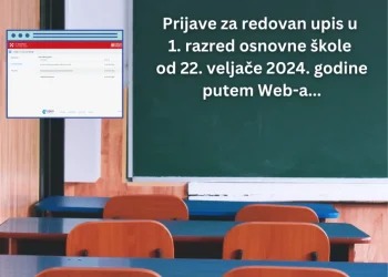 Novi model prijave budućih prvašića