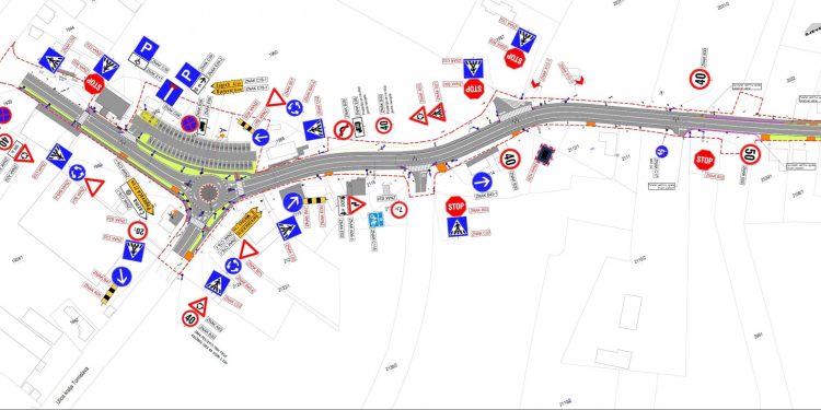 U Čazmi novi kružni tok, a u Dapcima nogostup