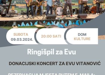 Donacijski koncert za Evu Vitanović