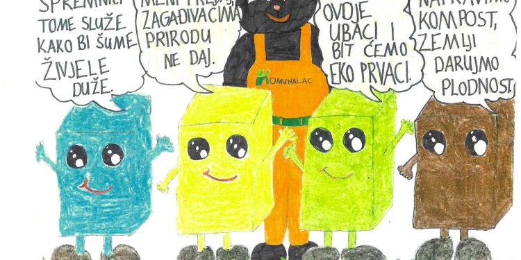 Komunalac Bjelovar proglasio najbolje učeničke radove na temu zaštite okoliša