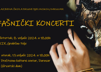 Fašnički koncerti daruvarske glazbene škole