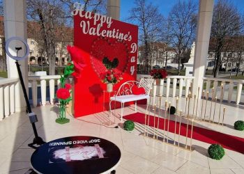 Poseban ugođaj za Valentinovo u središtu Bjelovara