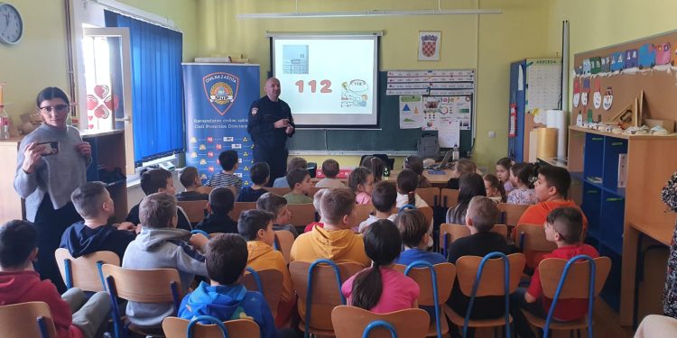 Aktivnosti Službe civilne zaštite Bjelovar povodom obilježavanja Dana europskog broja 112