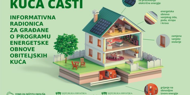 Besplatna radionica za sve koji žele jeftinije energetski obnoviti kuće