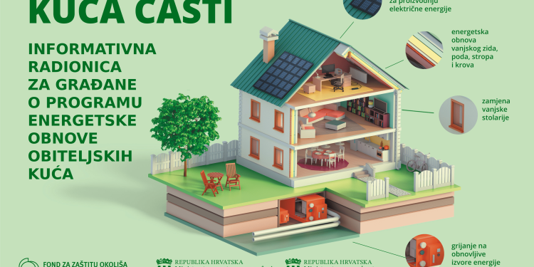 Besplatna radionica o energetskoj obnovi kuća u Bjelovaru