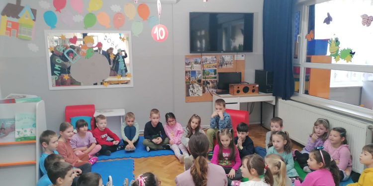Bjelovarski vrtićanci danas ugostili veleposlanika Republike Francuske