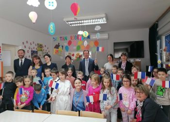 Bjelovarski vrtićanci danas ugostili veleposlanika Republike Francuske