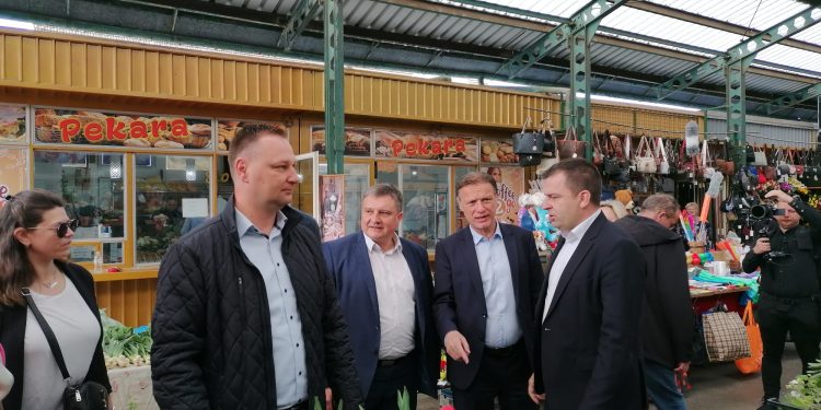 Kandidati HDZ-a i partnera družili se s Bjelovarčanima