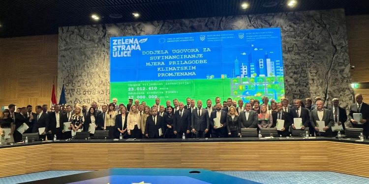 Za klimatsku otpornost gradova Fond za zaštitu okoliša osigurano 17 milijuna eura
