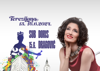 Doris Dragović stiže na 28. Terezijanu