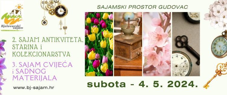 Ove subote dođite na Sajam cvijeća i Sajam antikviteta