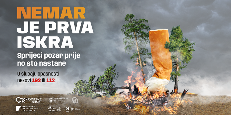 U tijeku je protupožarna sezona, a ljudski nemar glavna je prijetnja šumama