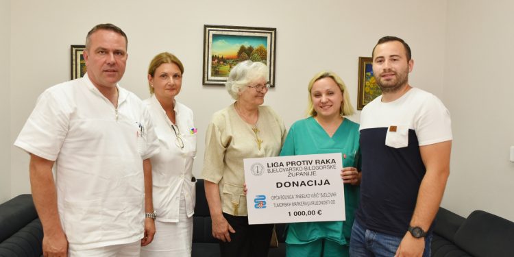 Liga protiv raka BBž donirala tisuću eura za tumorske markere
