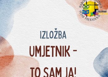 ”Umjetnik to sam ja” na dječjem Odjelu bjelovarske knjižnice