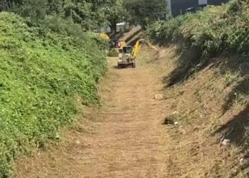 Čisti se nekadašnja trasa pruge u Bjelovaru