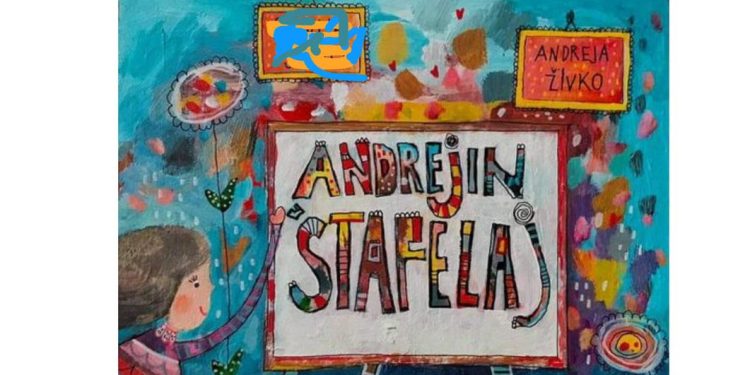Andrejin štafelaj na Dječjem odjelu knjižnice
