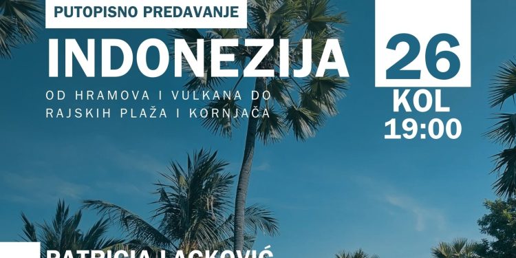 Indonezija: od hramova i vulkana do rajskih plaža i kornjača u Narodnoj knjižnici Petra Preradovića