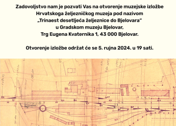 Trinaest desetljeća željeznice do Bjelovara