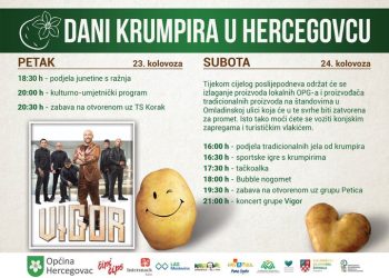Sutra počinje popularna Krumpirijada u Hercegovcu