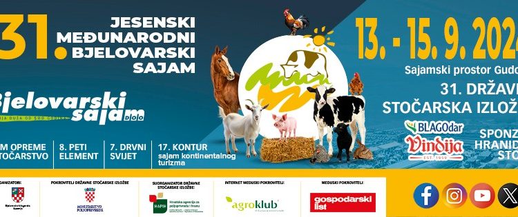 Sutra počinje 31. jesenski međunarodni sajam i regionalno najveća Državna stočarska izložba, donosimo detalje