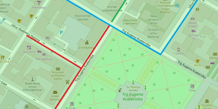 Drugačija regulacija prometa u Bjelovaru zbog svečanog dana