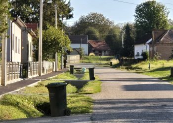 Asfaltiran nogostup u Velikoj Cigleni