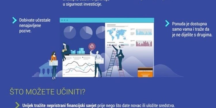 Upozorenje građanima – Ne nasjedajte na investicijske prijevare!