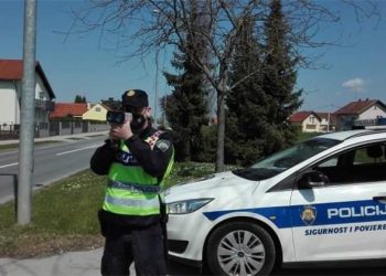 Proteklog vikenda utvrđeno najviše prekršaja prekoračenja dopuštene brzine kretanja