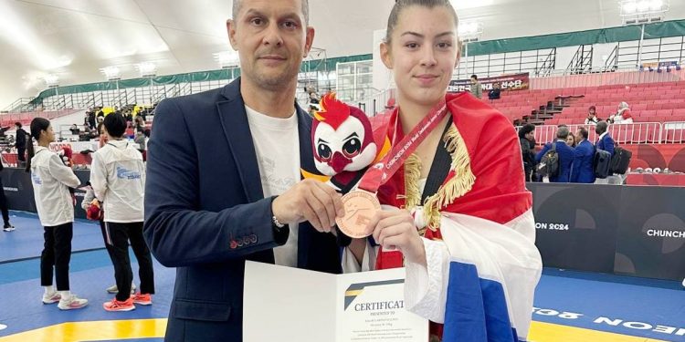 Bjelovarčanka Ema Bugarinović svojoj zemlji i gradu donijela četvrtu medalju