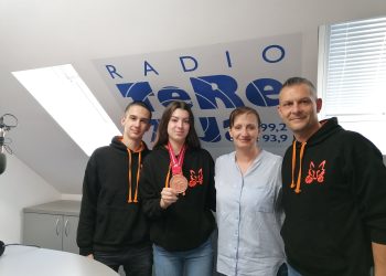 Gosti emisije najbolji bjelovarski taekwondoisti