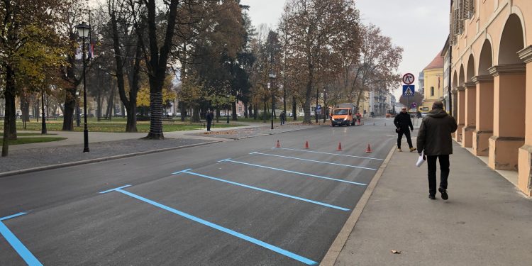 Konačno legalno parkiranje i ispred pošte