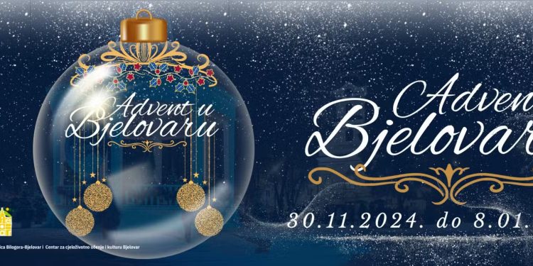 Bjelovarski Advent počinje 30. studenoga, ako želite bio dio manifestacije prijavite se na Javni poziv
