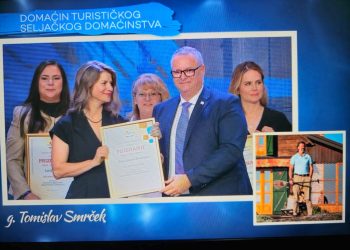 Tomislav Smrček Čonč dobitnik nagrade „Čovjek – ključ uspjeha u turizmu“