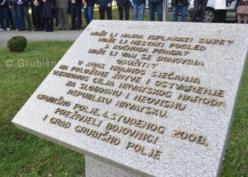 Grubišnopoljci obilježili Dan branitelja
