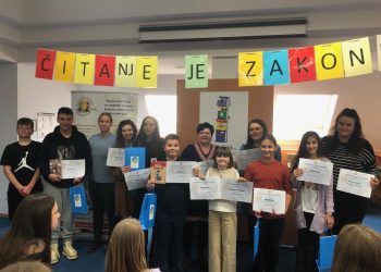 Jelena, Filip i Karlo najbolji su županijski čitači na glas