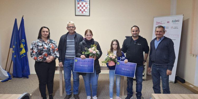 Općina Nova Rača ponosno nagrađuje mlade talente