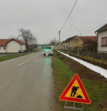 U centru Velike Pisanice gradi se nogostup