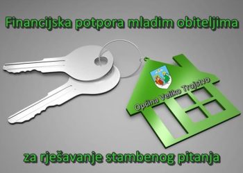 U Velikom Trojstvu nastavljaju pomagati mlade obitelji